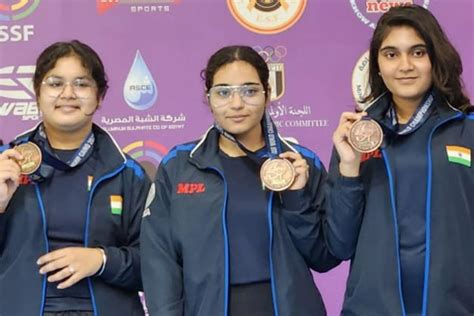 India Win Bronze In ISSF World Championship