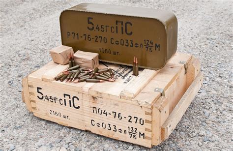 2160 round crate - 5.45x39 FMJ Russian Suplus 7N6 Ammo - $283.90 shipped | gun.deals