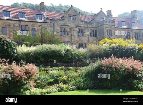 Mount Grace Priory, House and Gardens Stock Photo - Alamy