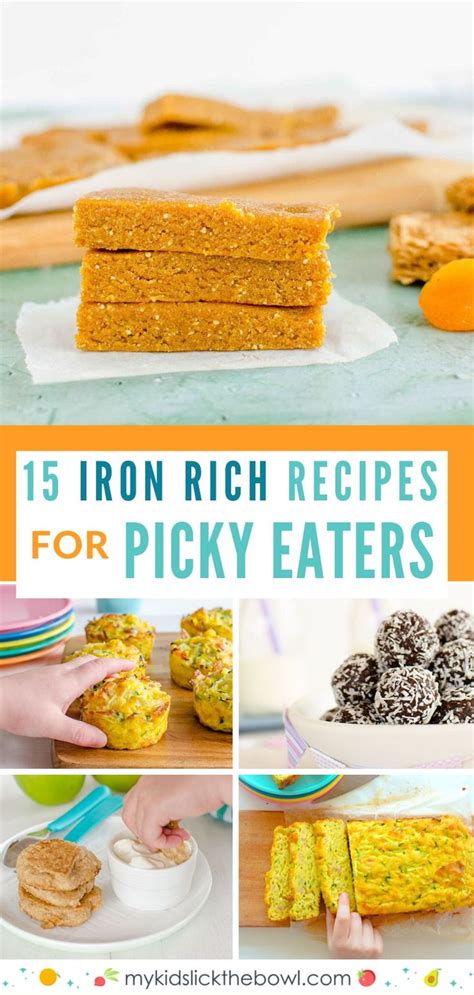 Iron Rich Recipes For Kids | Iron rich foods, Iron rich snacks, Picky ...