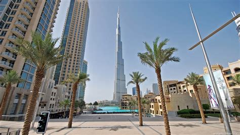 Dubai Burj Dubai Buildings Skyscrapers Palm Tree HD wallpaper | man ...