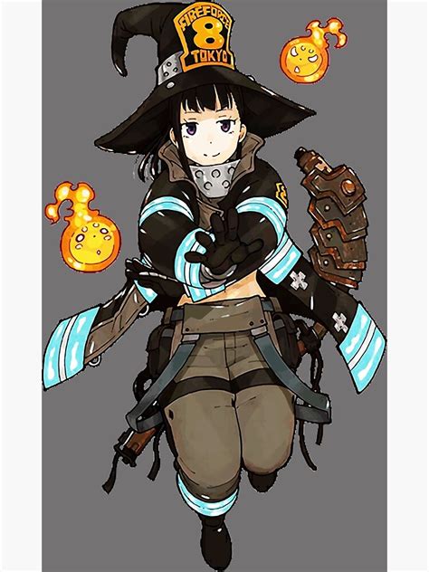 "atsushi ohkubo fire force" Poster by jonesbradly | Redbubble