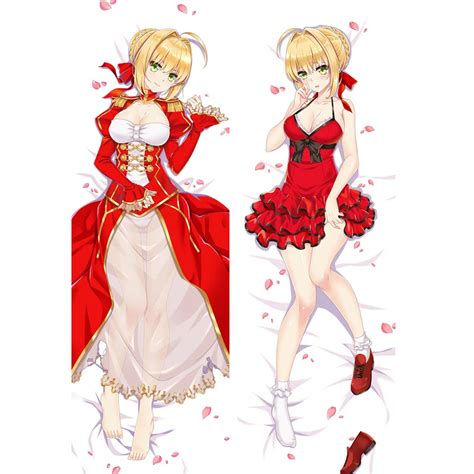 Fate/EXTRA body pillow anime waifu pillow case Nero 180x60cm-in Pillow Case from Home & Garden ...