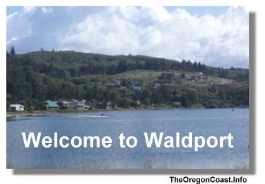 Waldport, Oregon on the Oregon Coast