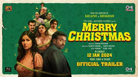 Merry Christmas - Trailer Hindi | Katrina Kaif | Vijay Sethupathi | Sriram Raghavan | Ramesh ...