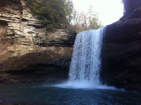 Greeter Falls in Beersheba Springs TN /// Jumped off these falls back in college; they're 60 ...