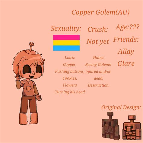 Meet Copper Golem (AU) by WL2489 on DeviantArt