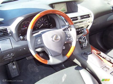 Black/Brown Walnut Interior 2010 Lexus RX 450h AWD Hybrid Photo ...