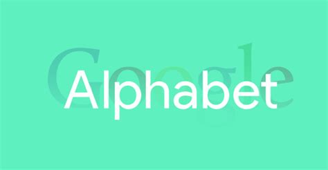 Alphabet, el nuevo nombre de google