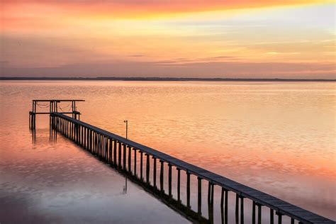 Dock Bay Sunrise Photograph by Jurgen Lorenzen