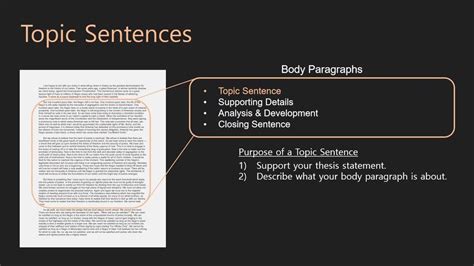 😂 Supporting sentences in an essay should. What Are Examples of Subtopics in an Essay?. 2019-02-08