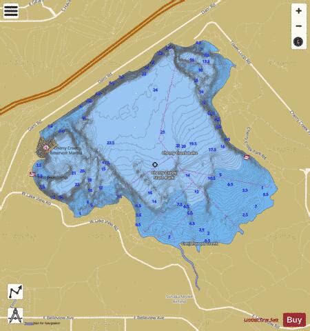 Cherry Creek Reservoir Map | Living Room Design 2020