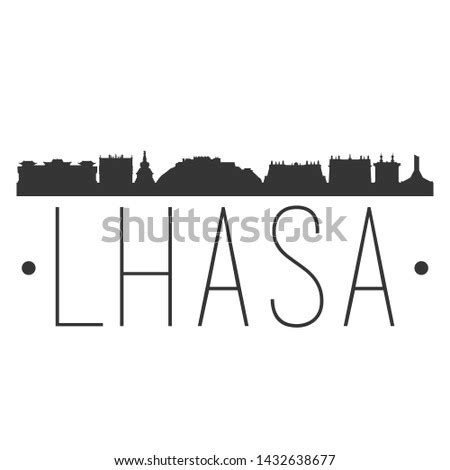 LHASA-SKYLINE Stock Vector Images - Avopix.com