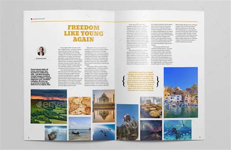 10 Creative Travel Magazine Templates for Tourism