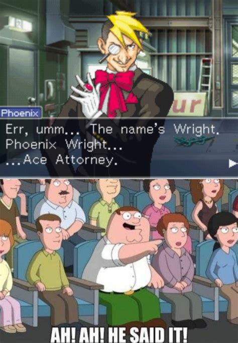 Phoenix Wright Ace Attorney Memes