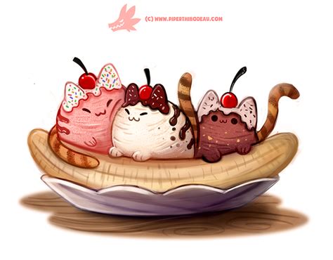 Daily Paint 1291. Ba-nyan-a Split by Cryptid-Creations on DeviantArt