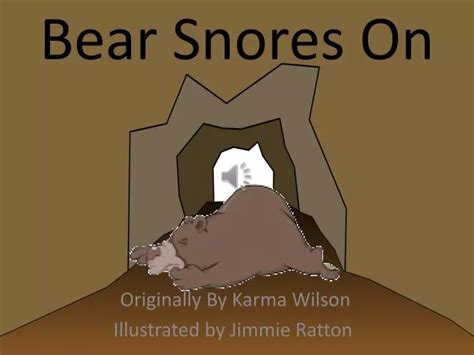 PPT - Bear Snores On PowerPoint Presentation - ID:1105329