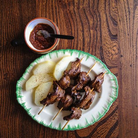 Anticuchos, Peruvian ox heart recipe - Hot and Chilli