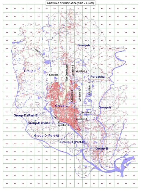 Index Map of DMDP Area • Urban Resilience Project