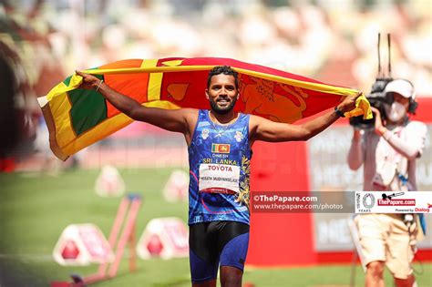 Para World record and Gold for Dinesh Priyantha