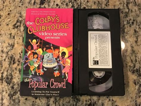 THE COLBY'S CLUBHOUSE VIDEO SERIES: THE POPULAR CROWD RARE VHS ...