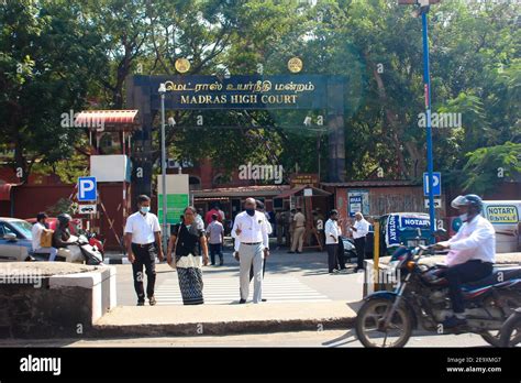 High Court in Chennai, India Stock Photo - Alamy