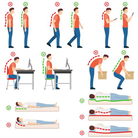 Correct Posture Illustrations, Royalty-Free Vector Graphics & Clip Art ...