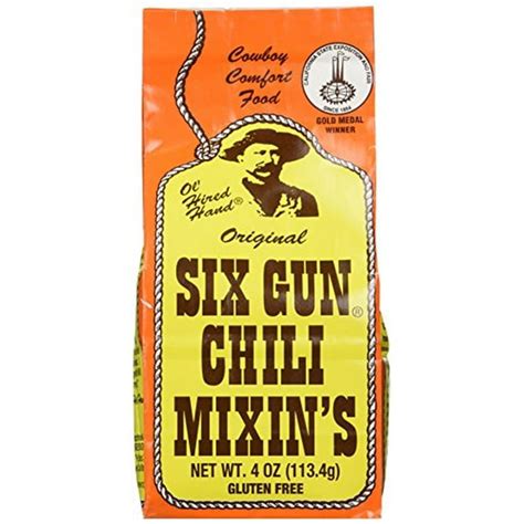 Six Gun Chili Mix 4 Oz - Pack 6 - Walmart.com - Walmart.com