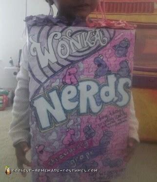 Homemade Nerds Candy Costume