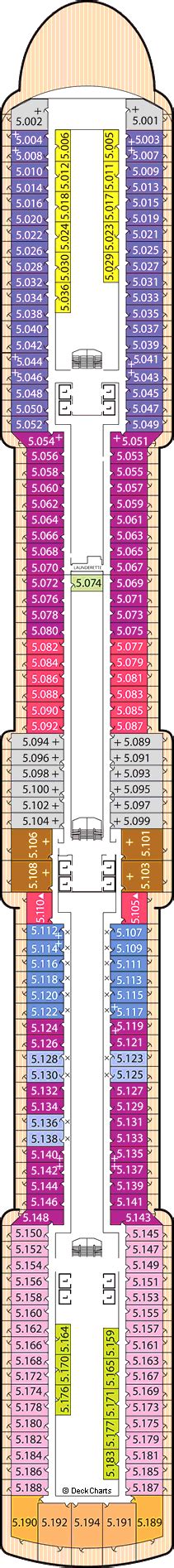 Cunard Queen Victoria Deck Plans, Ship Layout & Staterooms - Cruise Critic