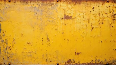 Rustic Yellow Steel Plate Texture Perfect For Backgrounds, Rusty Metal, Rust Background, Rust ...