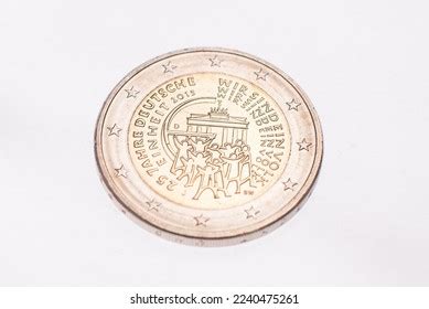 Coin Collection 2 Euro Commemorative Coins Stock Photo 2240475261 ...