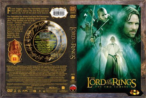 Lord Of The Rings - The Two Towers - Movie DVD Custom Covers - 2168Set ...