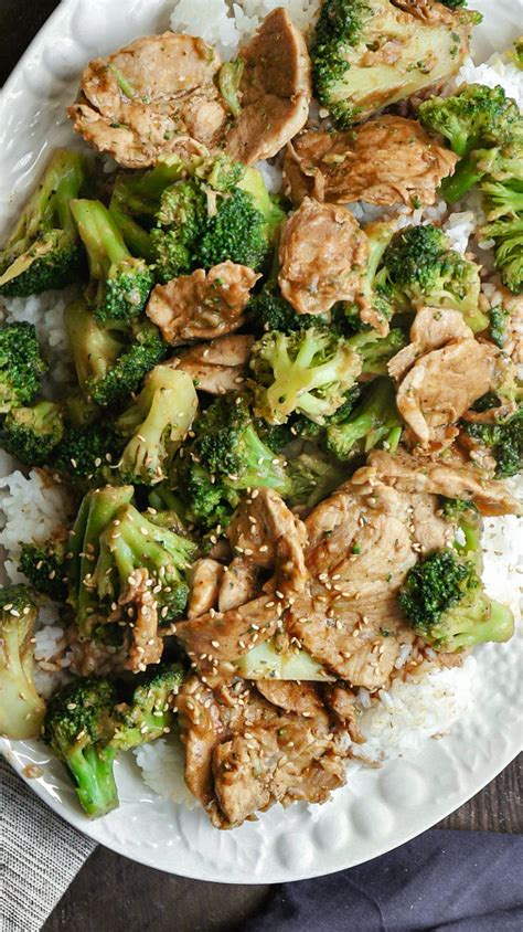 Broccoli and Pork Tenderloin Stir Fry - Sandra's Easy Cooking