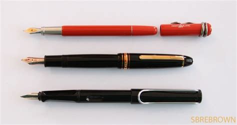 Montblanc Rouge et Noir Coral Fountain Pen Review | Hey there!