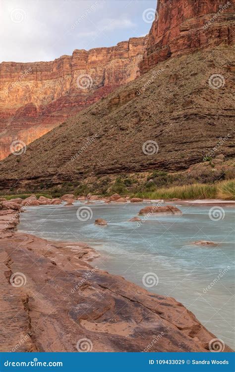 Little Colorado Near Its Confluence with the Colorado River in G Stock ...