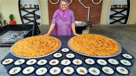 RABDI JALEBI | Paneer Jalebi Recipe | Indian Dessert Recipe | Veg Village Food - Simple Cooking ...