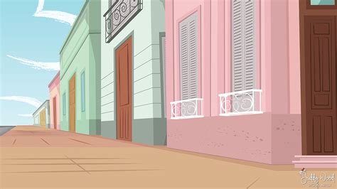 Street Vector Backgrounds :: Behance