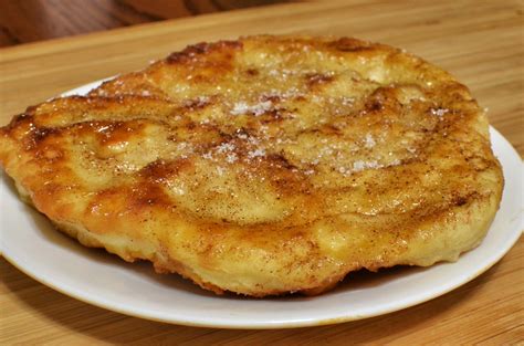 Mmm... fry bread with honey and cinnamon | jeffreyw | Flickr