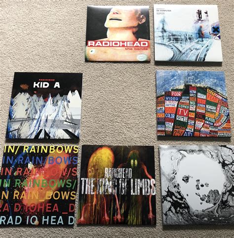 My Radiohead Vinyl Collection so far. Missing Pablo Honey and Amnesiac : r/radiohead