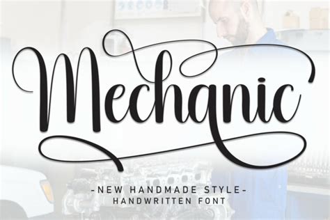 Mechanic Windows font - free for Personal