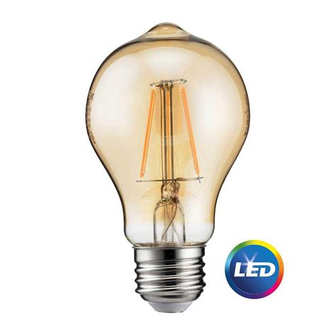 Philips 60W Equivalent Vintage Soft White A19 Dimmable LED Light Bulb-461632 - The Home Depot