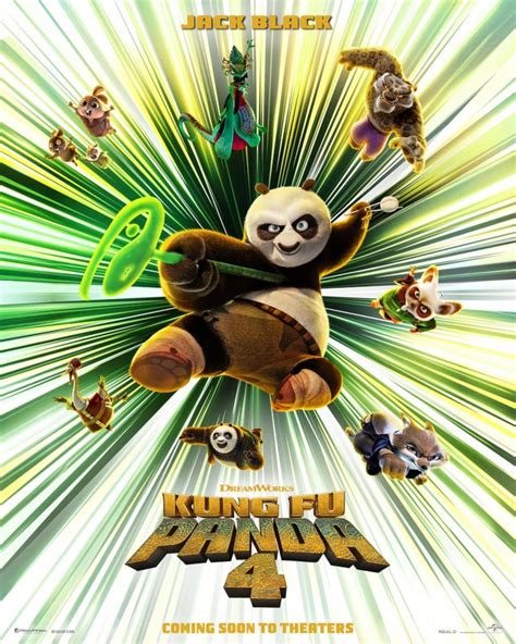 Kung Fu Panda 4 Poster Shows Po Returning to Action