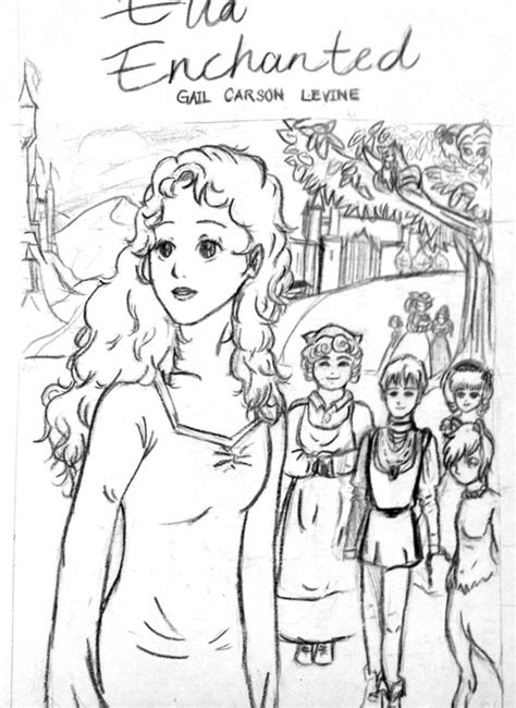 Ella Enchanted- Fan Art by G-Trio