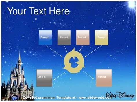 Disney World Powerpoint Template - SlideWorld