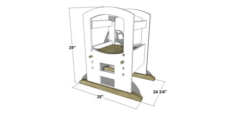 Free Woodworking Plans to Build a Toddler Learning Tower - The Design ...