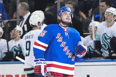 Rangers' Ryan Lindgren on precipice of injury return