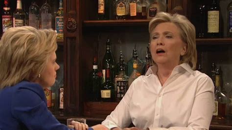 Hillary Clinton on SNL -- I Do a Mean, Mean Trump Impression (VIDEO)