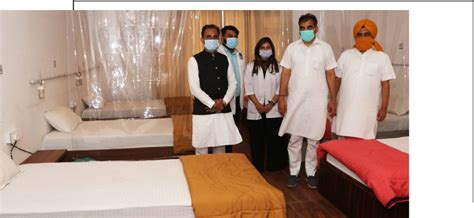 Shuddhi-Ayurveda-setup-COVID-care-centre-in-Dera-Bassi. • News Net Now