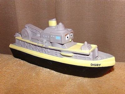 ERTL Theodore Tugboat DIGBY PVC Boat used Rare Hard to Find | #484374202